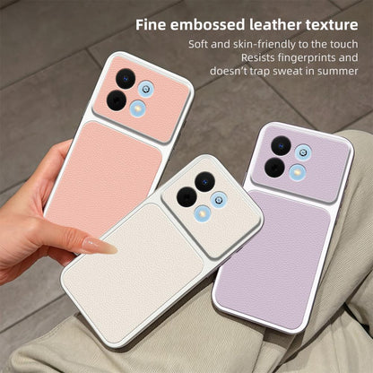 For Huawei Enjoy 90 5G Lambskin Series Skin Feel Shockproof Phone Case(Black)