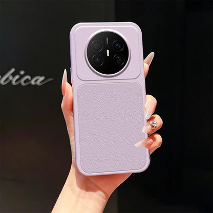 For Huawei Mate 70 Air 5G Lambskin Series Skin Feel Shockproof Phone Case(Purple)