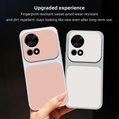 For Huawei nova 12 Pro Lambskin Series Skin Feel Shockproof Phone Case(Pink)