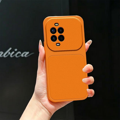 For Huawei nova 13 Pro Lambskin Series Skin Feel Shockproof Phone Case(Orange)