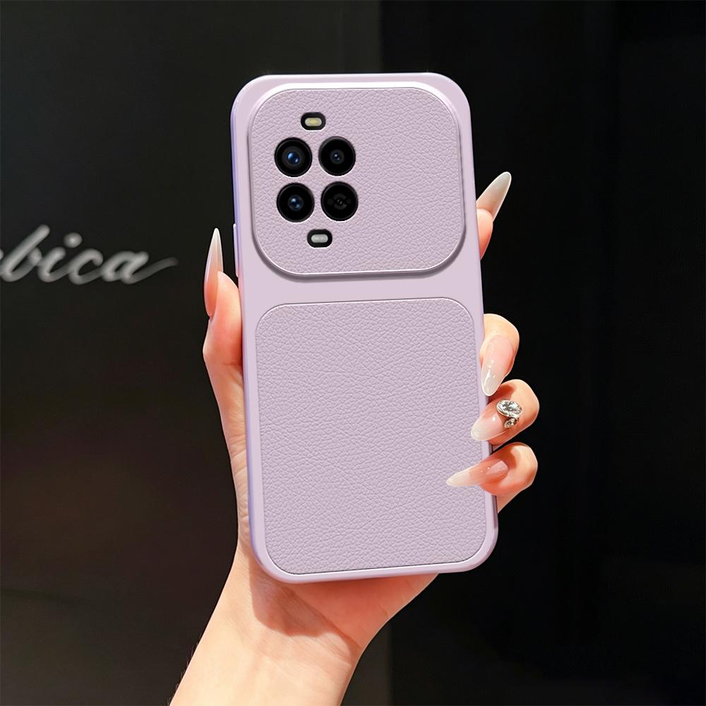For Huawei nova 13 Pro Lambskin Series Skin Feel Shockproof Phone Case(Purple)