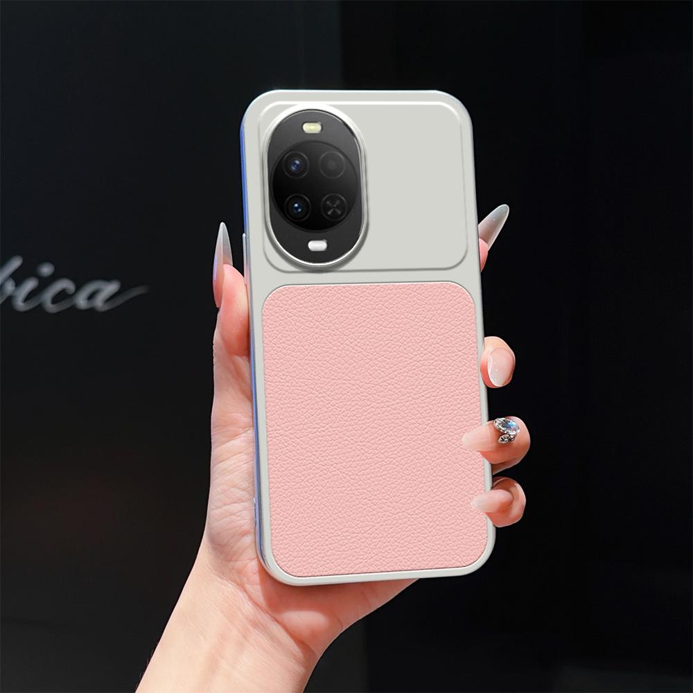 For Huawei nova 15 Lambskin Series Skin Feel Shockproof Phone Case(Pink)