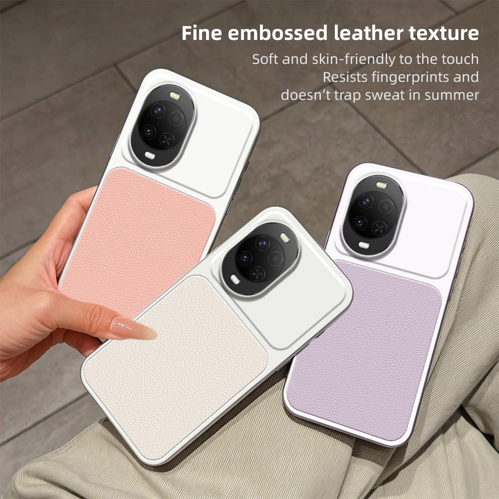 For Huawei nova 15 Lambskin Series Skin Feel Shockproof Phone Case(Pink)