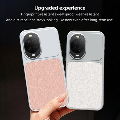 For Huawei nova 15 Lambskin Series Skin Feel Shockproof Phone Case(Black)