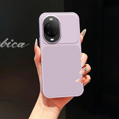 For Huawei nova 15 Lambskin Series Skin Feel Shockproof Phone Case(Purple)