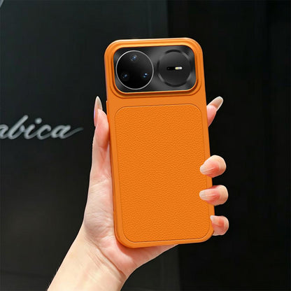 For Huawei nova 15 Pro Lambskin Series Skin Feel Shockproof Phone Case(Orange)