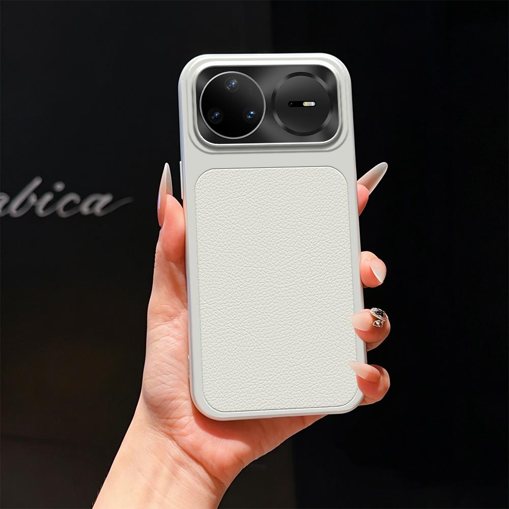For Huawei nova 15 Pro Lambskin Series Skin Feel Shockproof Phone Case(Silver)