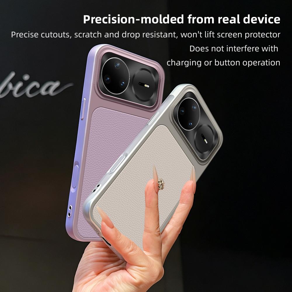 For Huawei nova 15 Pro Lambskin Series Skin Feel Shockproof Phone Case(Pink)