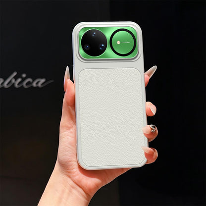 For Huawei nova 15 Ultra Lambskin Series Skin Feel Shockproof Phone Case(Silver)