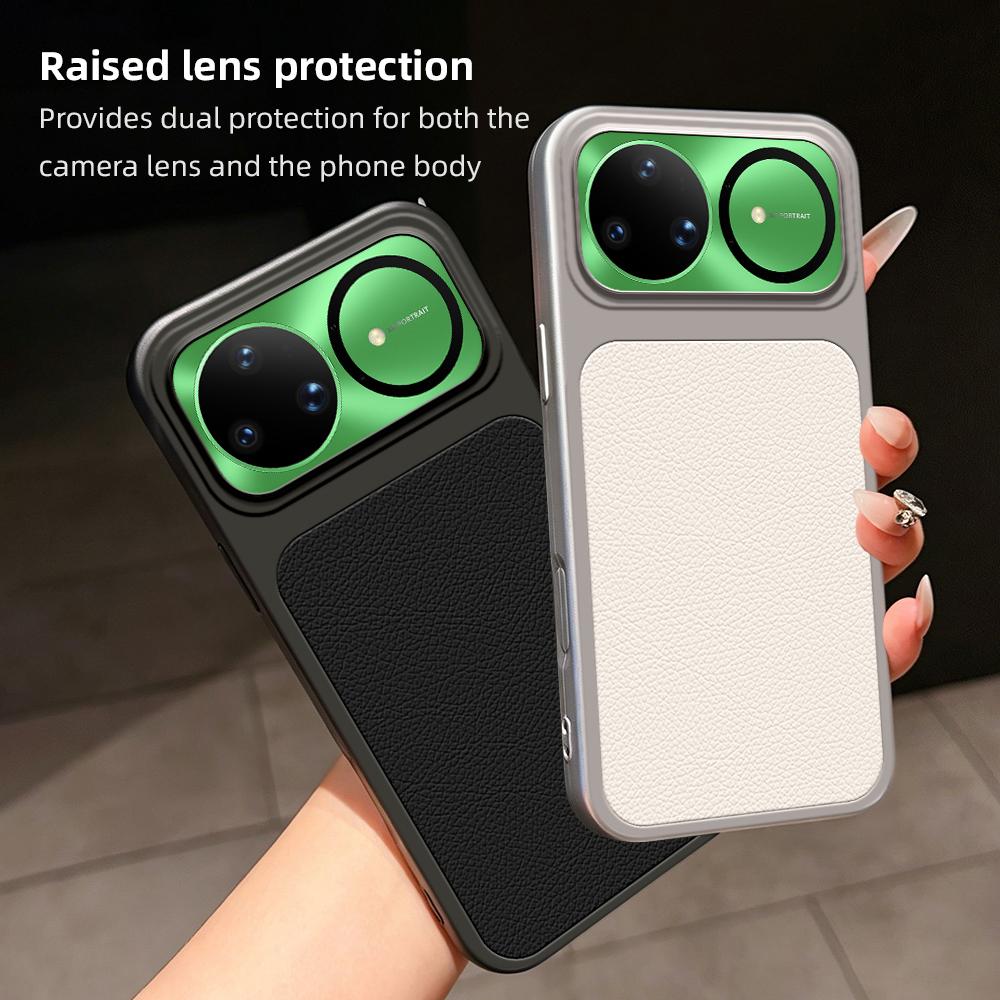 For Huawei nova 15 Ultra Lambskin Series Skin Feel Shockproof Phone Case(Silver)