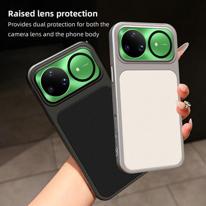 For Huawei nova 15 Ultra Lambskin Series Skin Feel Shockproof Phone Case(Silver)
