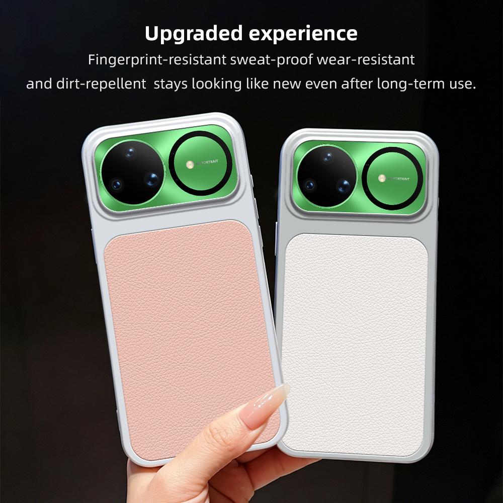 For Huawei nova 15 Ultra Lambskin Series Skin Feel Shockproof Phone Case(Silver)