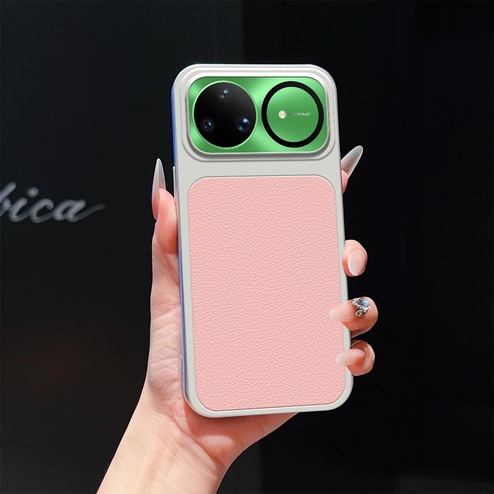 For Huawei nova 15 Ultra Lambskin Series Skin Feel Shockproof Phone Case(Pink)