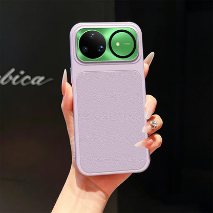 For Huawei nova 15 Ultra Lambskin Series Skin Feel Shockproof Phone Case(Purple)