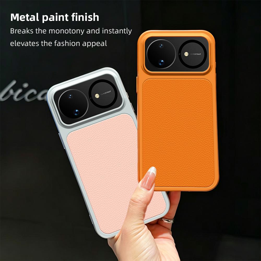 For Huawei nova 16 Lambskin Series Skin Feel Shockproof Phone Case(Pink)