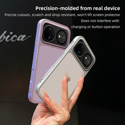 For Huawei nova 16 Lambskin Series Skin Feel Shockproof Phone Case(Pink)