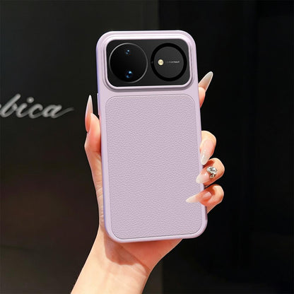 For Huawei nova 16 Lambskin Series Skin Feel Shockproof Phone Case(Purple)