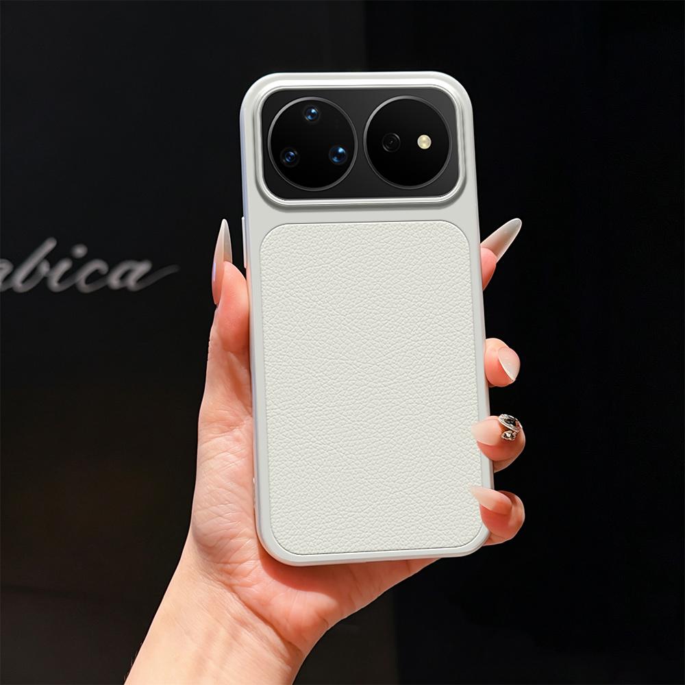For Huawei nova 16 Pro Lambskin Series Skin Feel Shockproof Phone Case(Silver)