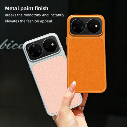 For Huawei nova 16 Pro Lambskin Series Skin Feel Shockproof Phone Case(Silver)