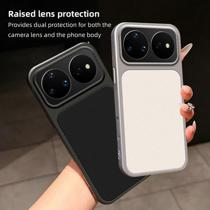 For Huawei nova 16 Pro Lambskin Series Skin Feel Shockproof Phone Case(Silver)