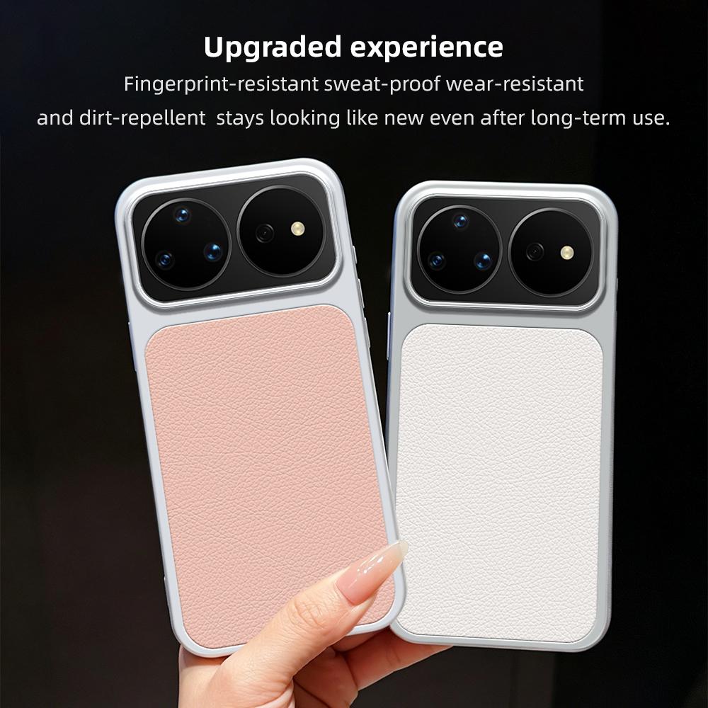 For Huawei nova 16 Pro Lambskin Series Skin Feel Shockproof Phone Case(Pink)