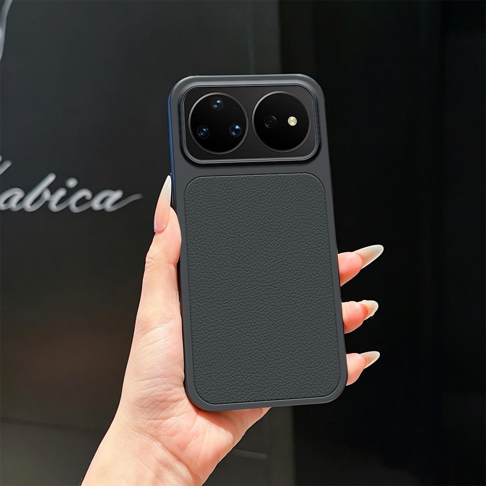 For Huawei nova 16 Pro Lambskin Series Skin Feel Shockproof Phone Case(Black)