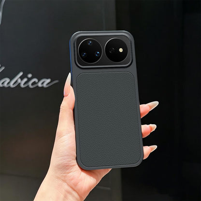 For Huawei nova 16 Pro Lambskin Series Skin Feel Shockproof Phone Case(Black)