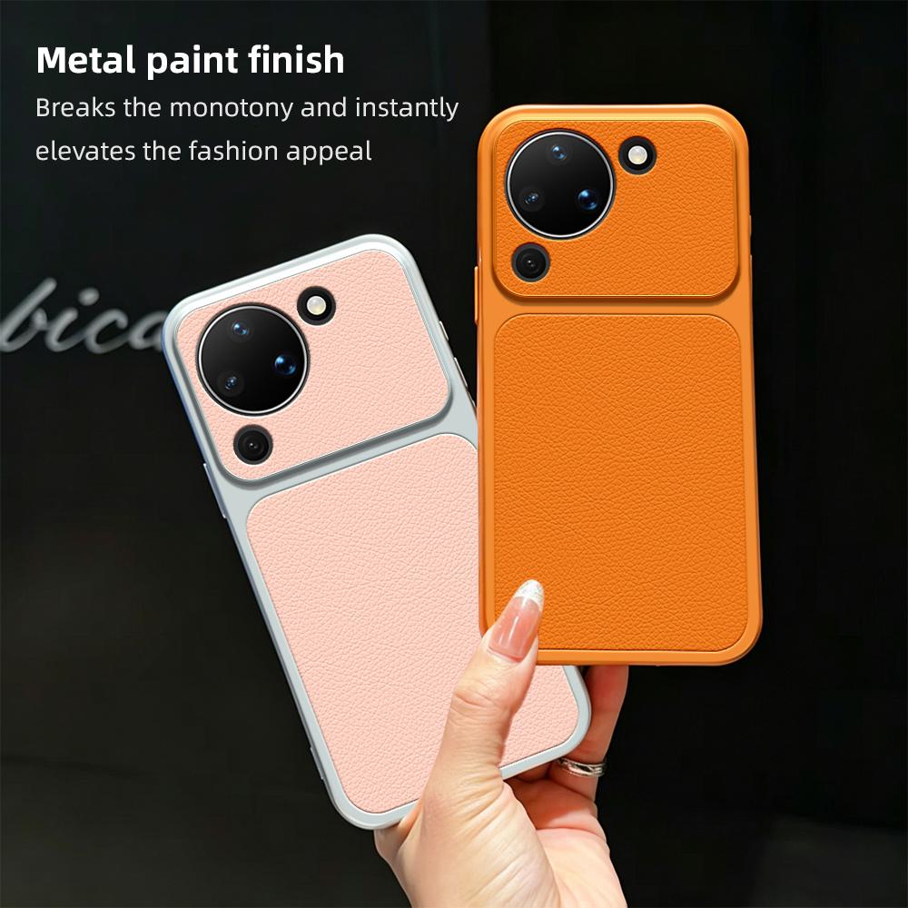 For Huawei Pura 90 5G Lambskin Series Skin Feel Shockproof Phone Case(Pink)