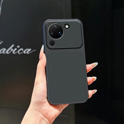 For Huawei Pura 90 5G Lambskin Series Skin Feel Shockproof Phone Case(Black)