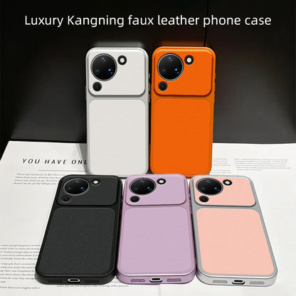 For Huawei Pura 90 5G Lambskin Series Skin Feel Shockproof Phone Case(Purple)