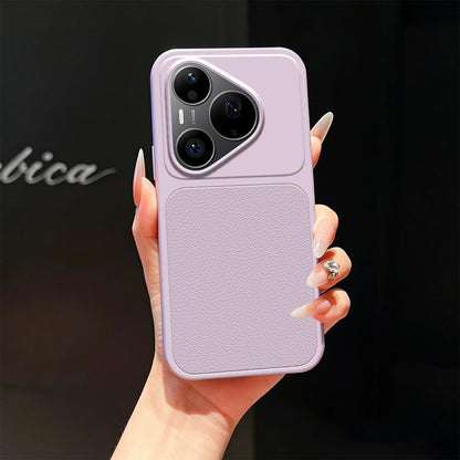 For Huawei Pura 90 Pro 5G Lambskin Series Skin Feel Shockproof Phone Case(Purple)