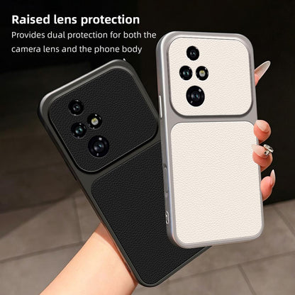 For Honor 200 Pro Lambskin Series Skin Feel Shockproof Phone Case(Orange)