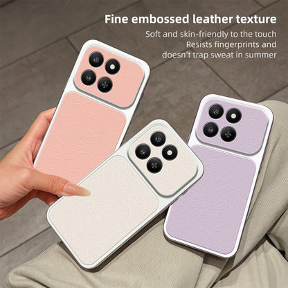 For Honor 400 Smart 5G / 4G Lambskin Series Skin Feel Shockproof Phone Case(Pink)