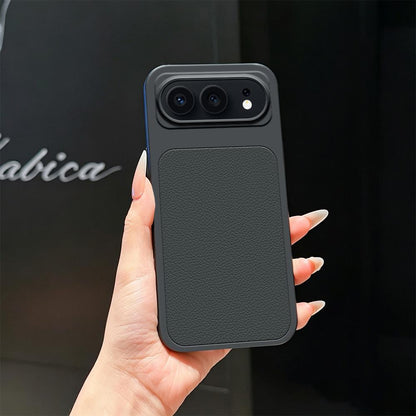 For Honor 500 Global 155.8mm Lambskin Series Skin Feel Shockproof Phone Case(Black)