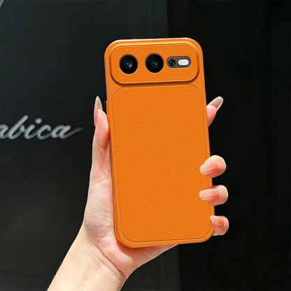 For Honor 600 Super Edition Lambskin Series Skin Feel Shockproof Phone Case(Orange)