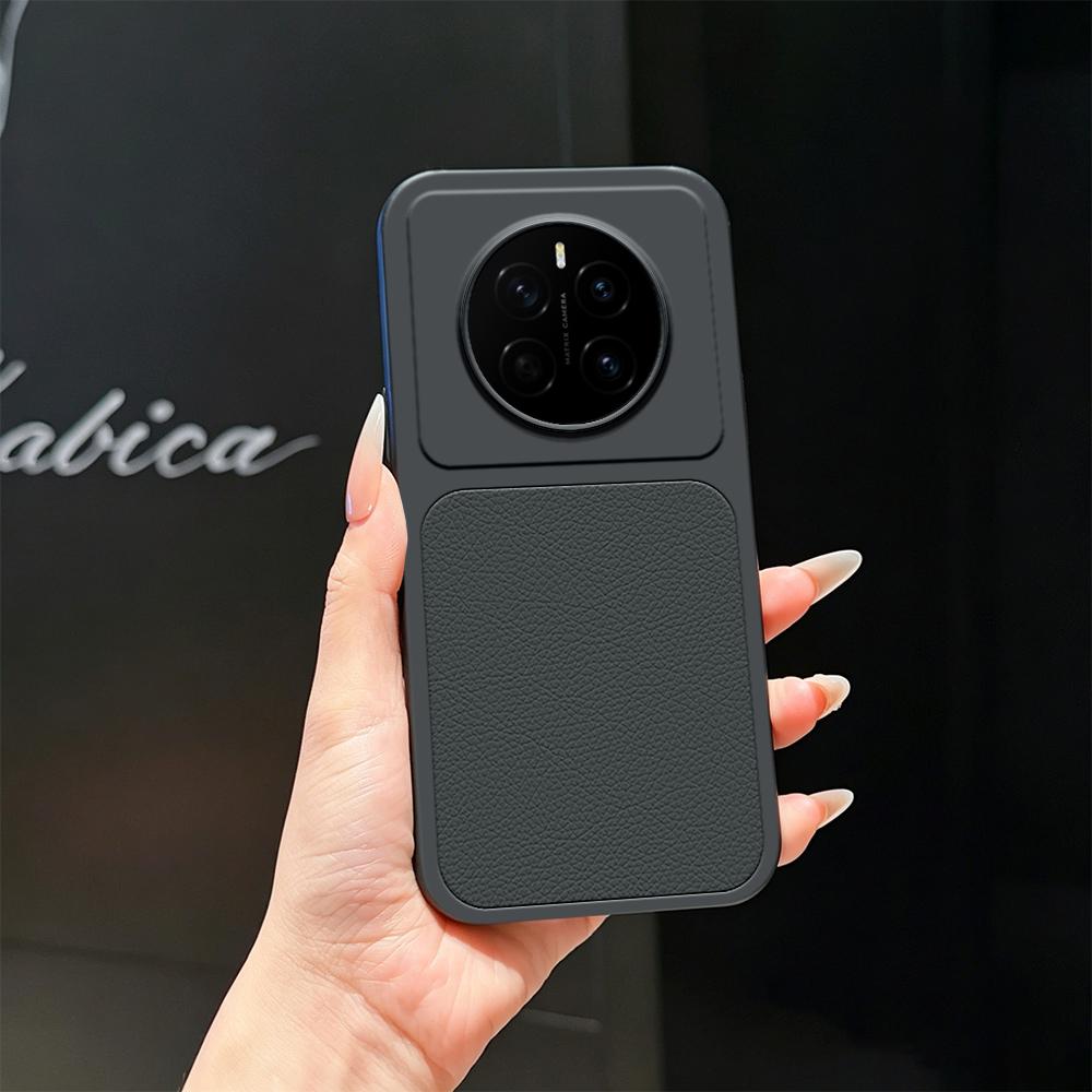 For Honor Magic7 Lambskin Series Skin Feel Shockproof Phone Case(Black)