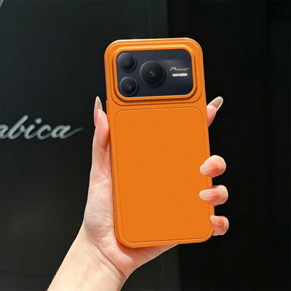 For Honor Power2 Lambskin Series Skin Feel Shockproof Phone Case(Orange)