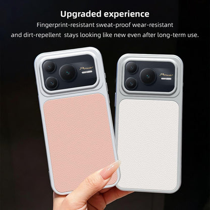 For Honor Power2 Lambskin Series Skin Feel Shockproof Phone Case(Pink)