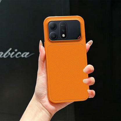 For Honor Win Turbo 5G Lambskin Series Skin Feel Shockproof Phone Case(Orange)
