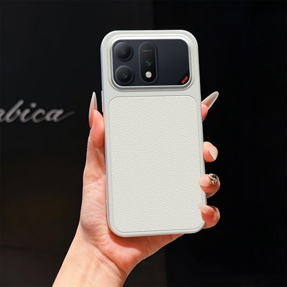 For Honor Win Turbo 5G Lambskin Series Skin Feel Shockproof Phone Case(Silver)