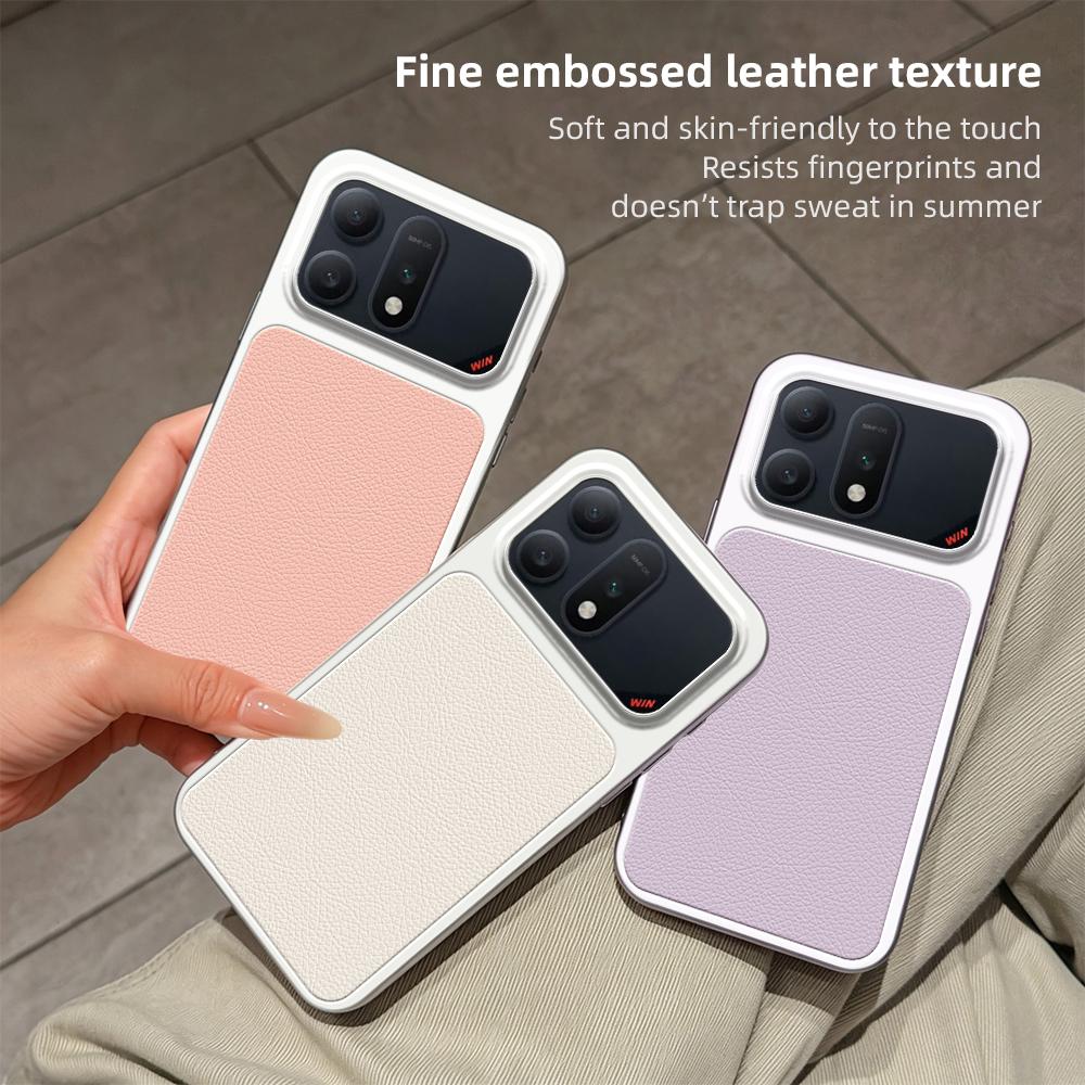 For Honor Win Turbo 5G Lambskin Series Skin Feel Shockproof Phone Case(Purple)