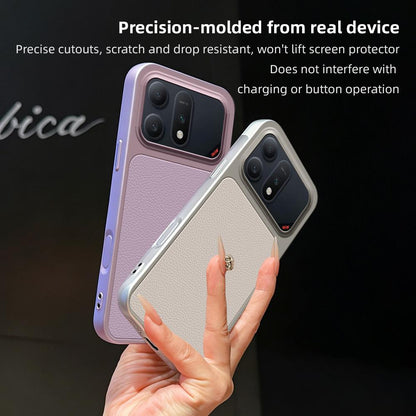 For Honor Win Turbo 5G Lambskin Series Skin Feel Shockproof Phone Case(Purple)