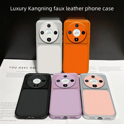 For Honor X9b Lambskin Series Skin Feel Shockproof Phone Case(Pink)