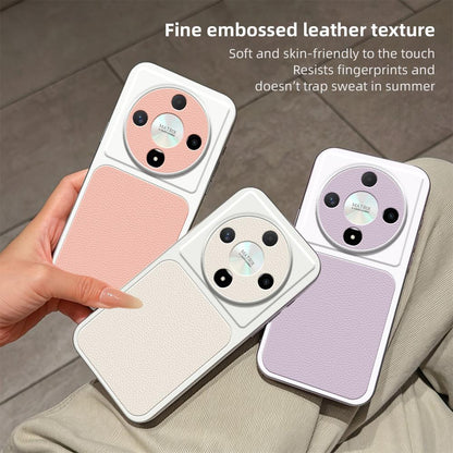 For Honor X9b Lambskin Series Skin Feel Shockproof Phone Case(Pink)