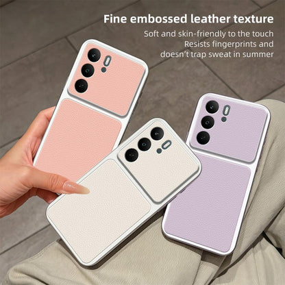 For Realme C75 5G Lambskin Series Skin Feel Shockproof Phone Case(Orange)