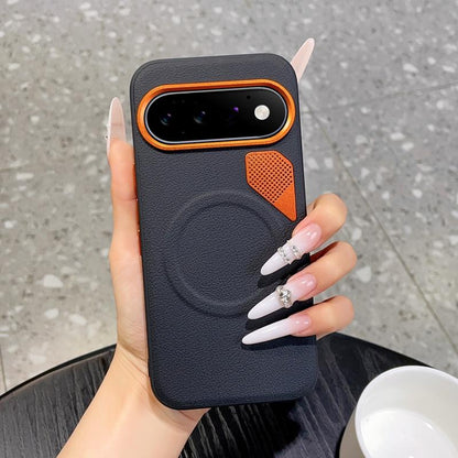 For Google Pixel 11 Pro Graphene Cooling Holes Magnetic Phone Case(Black)