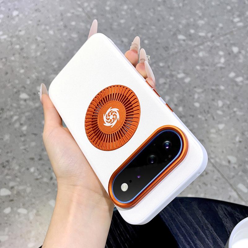 For Google Pixel 11 Graphene Cooling Holes Magnetic Phone Case - White - EDA010004102A