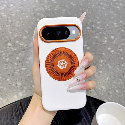 For Google Pixel 11 Graphene Cooling Holes Magnetic Phone Case - White - EDA010004102A