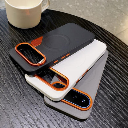 For Google Pixel 11 Pro XL Graphene Cooling Holes Magnetic Phone Case(Grey)