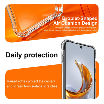 For ZTE nubia Air Pro 5G imak Shockproof Airbag TPU Phone Case(Transparent)